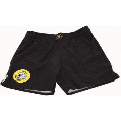 True Illusion Brazilian Jiu Jitsu Shorts: Front View of the Combat Shorts, ideal for MMA and grappling athletes.