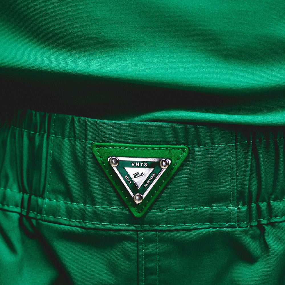 VHTS Combat Shorts Model Black Label Edition Triangle Logo - Green