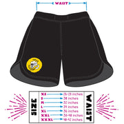 True Illusion Game Over Brazilian Jiu Jitsu Shorts: Size Guide for Combat Shorts, perfect for MMA and grappling athletes.