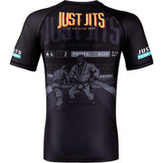 Enhance your No Gi experience with the Just Jits 8 Bit Jits Out Rashguard