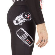 True Illusion Game Over Brazilian Jiu Jitsu Spats: Side Profile of the Compression Gear, designed for MMA and grappling athletes.
