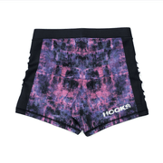 Hooks Women's Flex Shorts, Grunge Series for Brazilian Jiu Jitsu No Gi Martial Arts