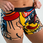 No-Gi BJJ Kureiji Uni-Sex Vale Tudo Shorts, Dragon Punch, Brazilian Jiu Jitsu