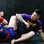 Purple No Gi Rash Guard