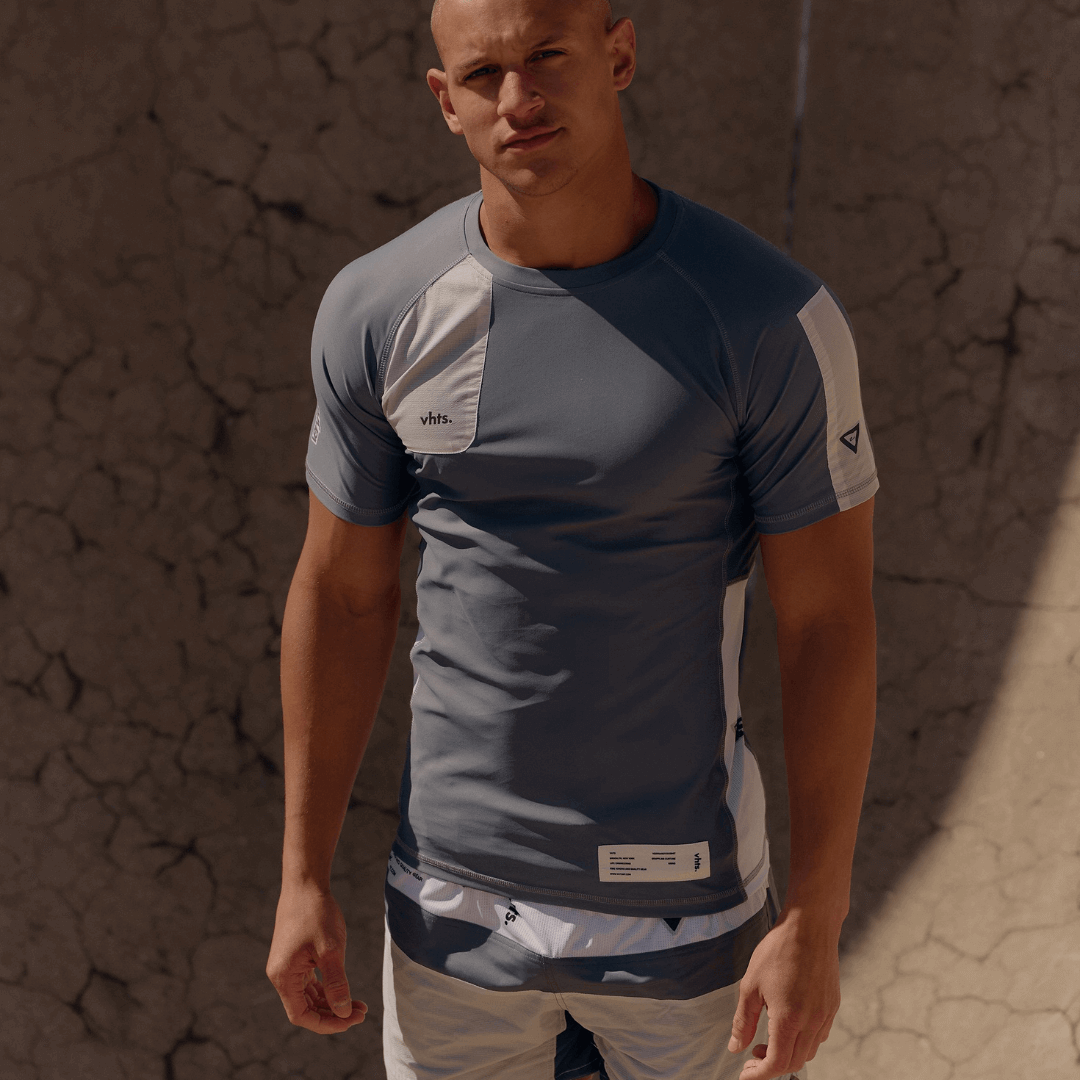 VHTS BJJ Combat Rashguard Ashen