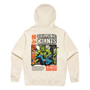 Flat lay back view of Kureiji Hoodie Gigante