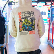 Alternate back view of Kureiji Hoodie Gigante when worn