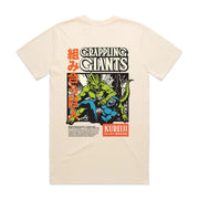 Flat lay back view of Kureiji T-Shirt Gigante