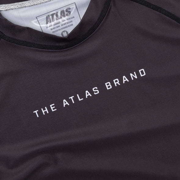 The Atlas Brand - Ranked Rashguard - Black