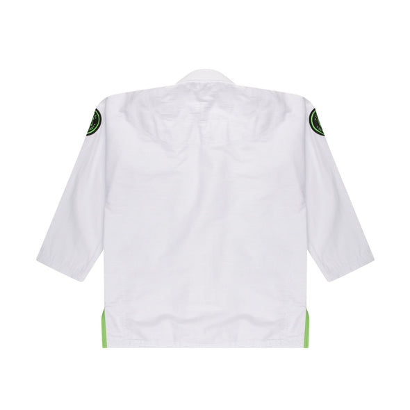 Atlas Pro Standard Competitor - White with Black/Green - Just Jits