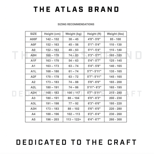The Atlas Brand - Pro Standard '23 BJJ Gi - Black - Just Jits