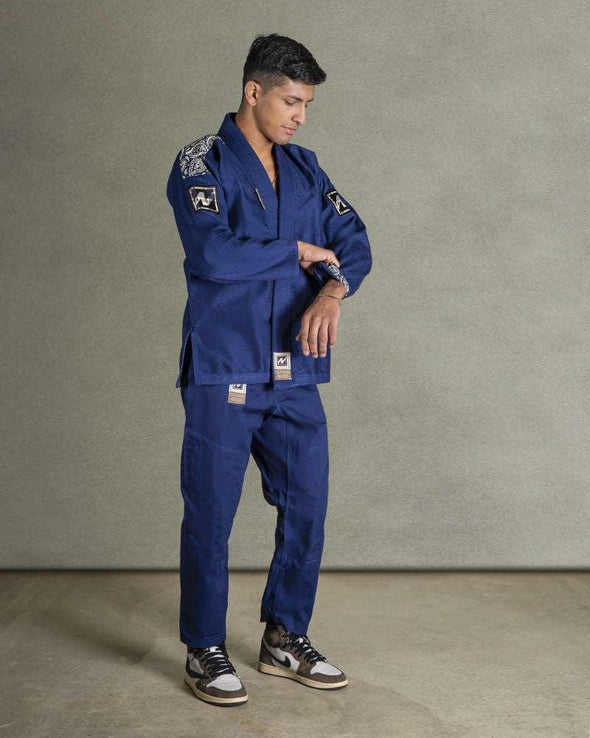 BNG Paisley Navy - Volume 16.0 Jiu Jitsu Gi