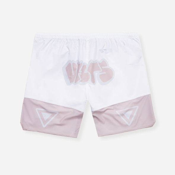 VHTS 10th Anniversary BJJ Shorts - Blanc