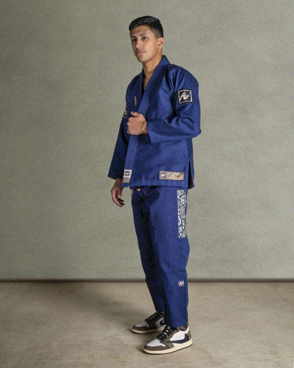 BNG Paisley Navy - Volume 16.0 Jiu Jitsu Gi