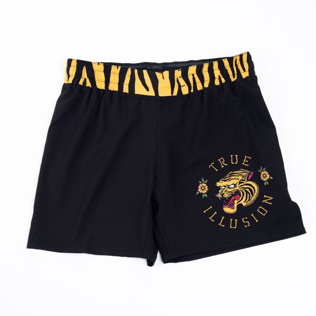 True Illusion BJJ Shorts - Tiger