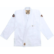 Premium black Panther-themed BJJ GI - Hooks Pantera Negra - White