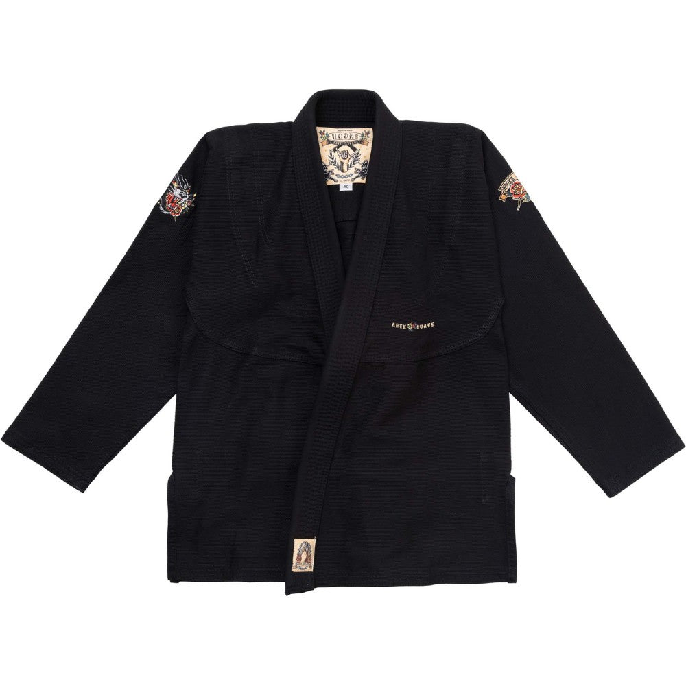Hooks Pantera Negra BJJ GI - Black Panther-inspired martial arts attire - Black