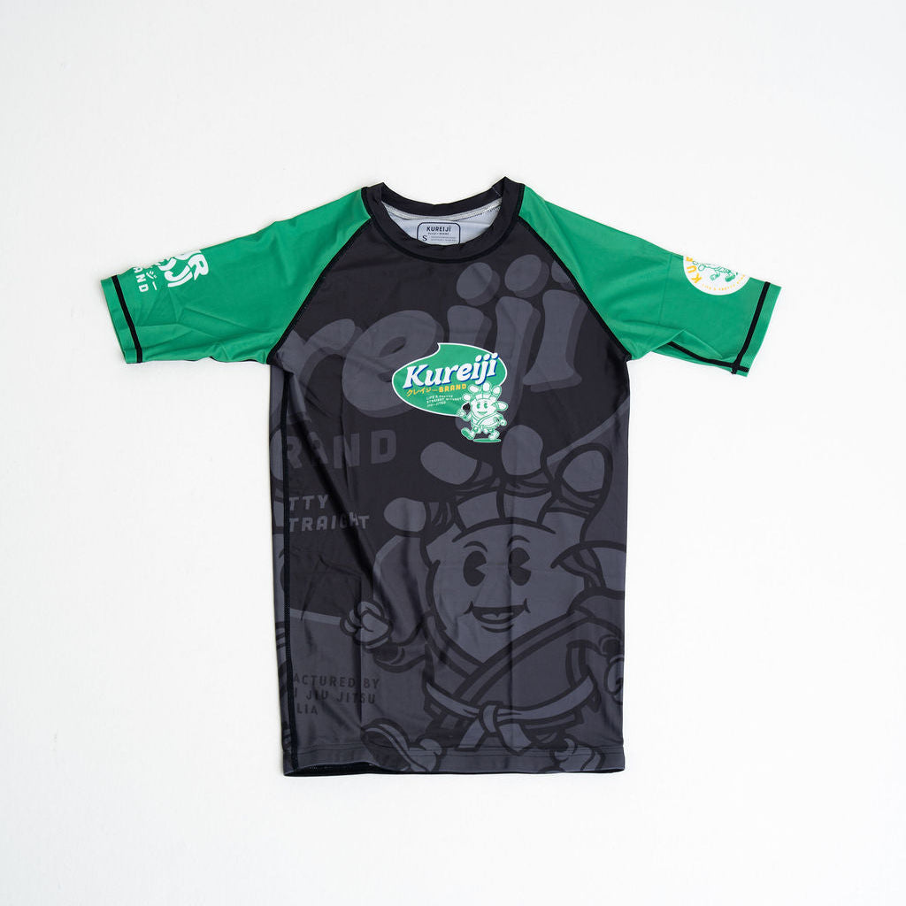 Kureiji Short Sleeve BJJ Rashguard - Twistied Fingers - Chicken