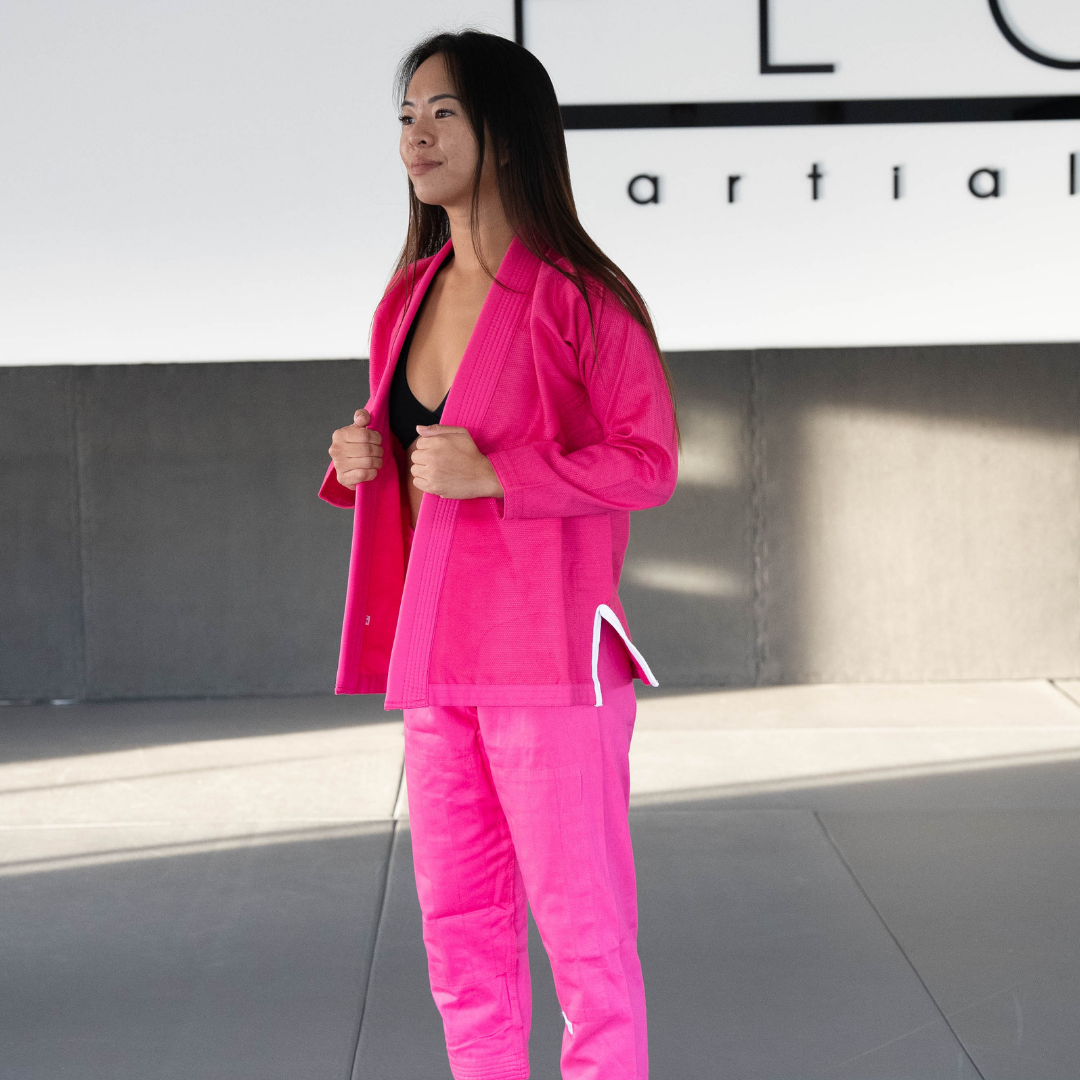 Hooks Pastel BJJ Gi - Pink