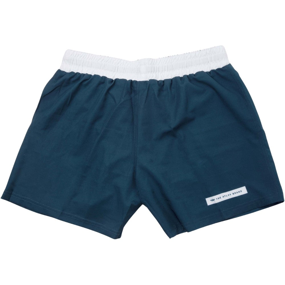 The Atlas Brand AT23 Hybrid Shorts: Ultimate Combat Gear for BJJ and F1 Enthusiasts - Blue