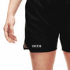 VHTS Black Label Special Edition BJJ Brazilian Jiu Jitsu Combat Shorts with Logo - Black Front