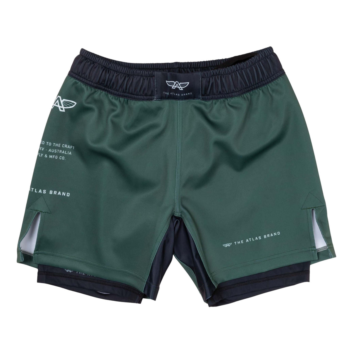 The Atlas Brand - Women's Apex S5 Recon Shorts flat lay