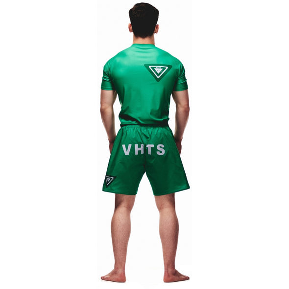 VHTS Combat Shorts Model Black Label Edition Model Back - Green