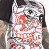 True Illusion Short Sleeve BJJ Rash Guard - Game Over - Front View for MMA