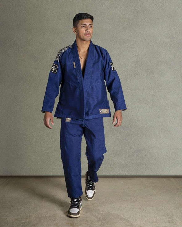 BNG Paisley Navy - Volume 16.0 Jiu Jitsu Gi