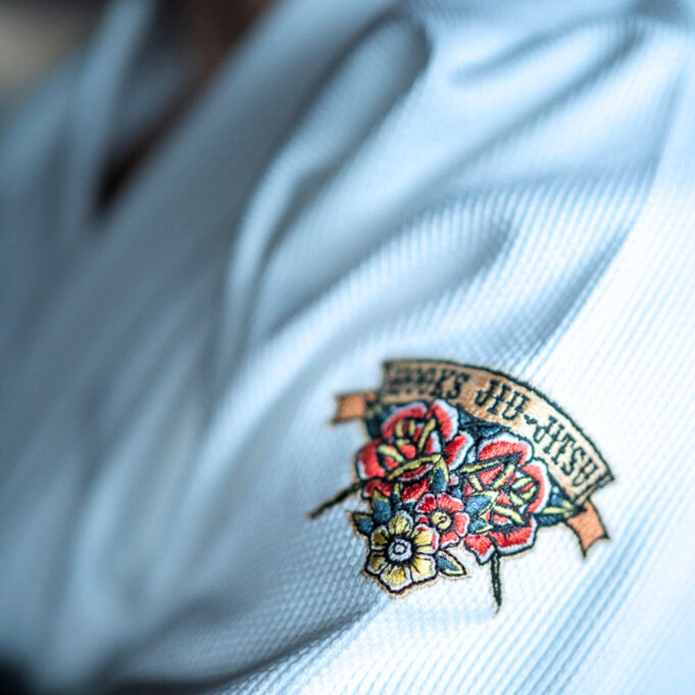 Precision Fit for Peak Performance: Hooks Pantera Negra BJJ GI - White