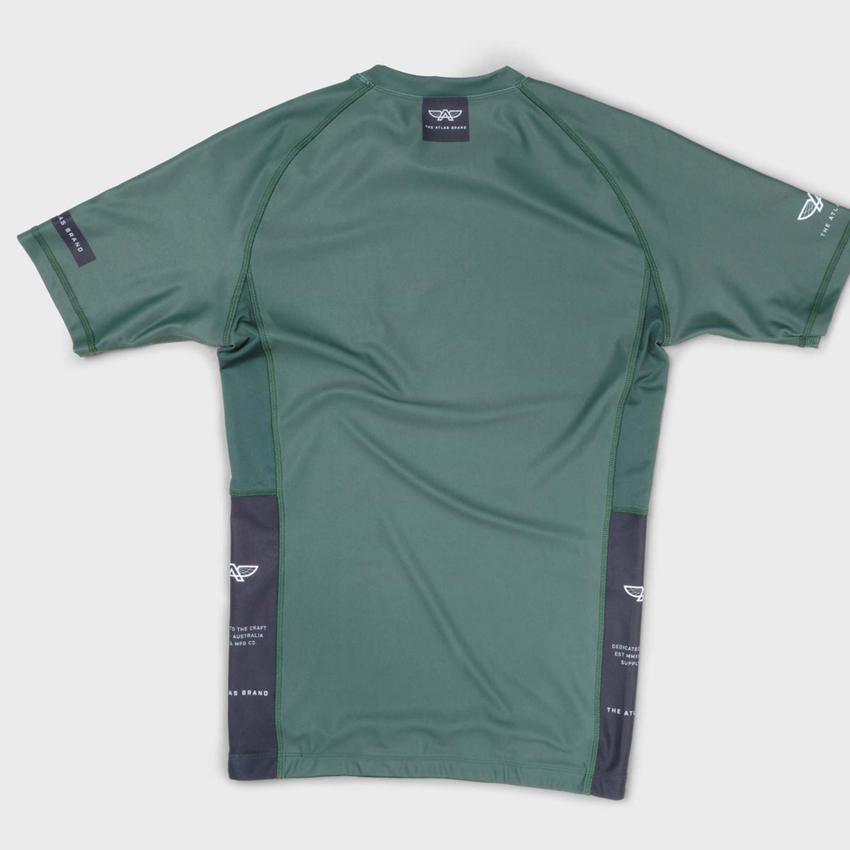 The Atlas Brand - Women's Apex S5 Recon Rash Guard flat lay