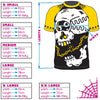 True Illusion Short Sleeve BJJ Rash Guard - Game Over - Size Guide for MMA