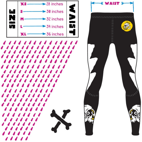Original BJJ Spats Size Guide: Find your perfect fit with True Illusion, ideal for Brazilian Jiu Jitsu and MMA enthusiasts.