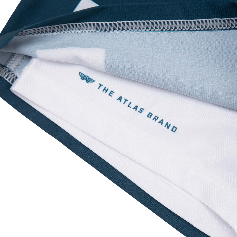 Unleash Your Potential with The Atlas Brand AT23 Hybrid Shorts: Ideal for BJJ and F1 Fans - Blue
