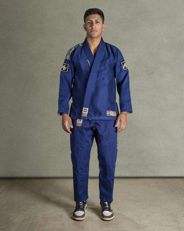 BNG Paisley Navy - Volume 16.0 Jiu Jitsu Gi