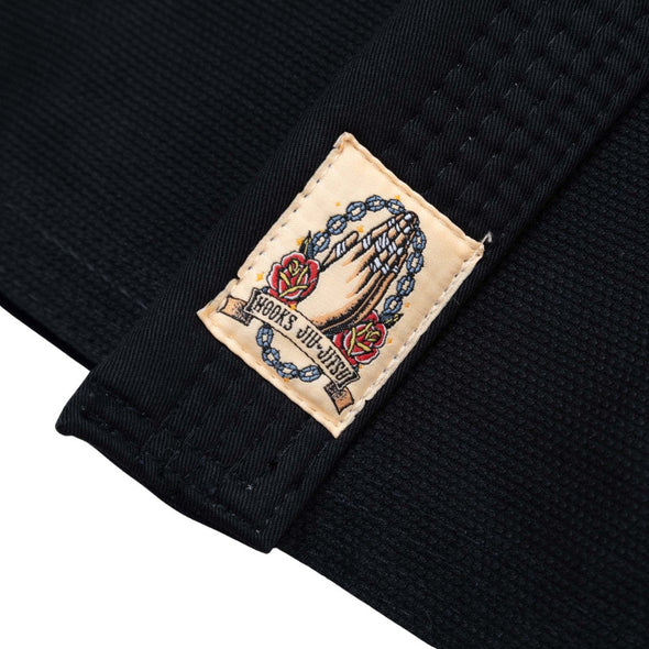 Hooks Pantera Negra BJJ GI - Superior comfort and style - Black