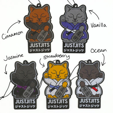 Lucky Cat BJJ Air Freshners