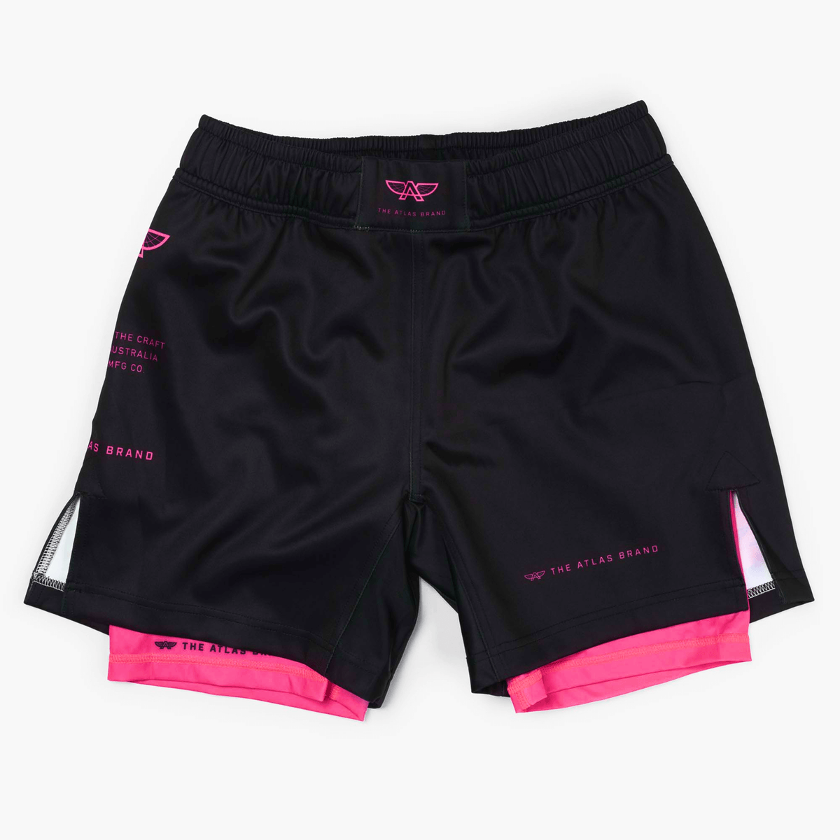 The Atlas Brand - Women's Apex S6 Eclipse Shorts flat lay
