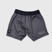The Atlas Brand - Women's AXIS Shorts - Slate flat lay