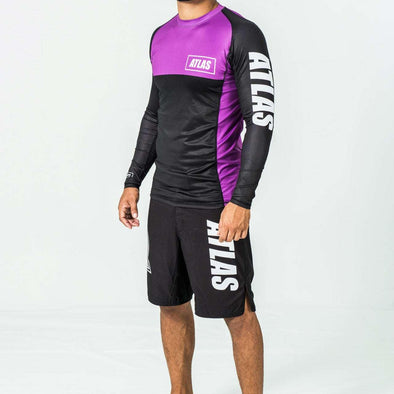 Atlas Clearance Rashguard Long Sleeve - Purple