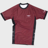 Atlas Apex Burgundy Rashguard No Gi BJJ