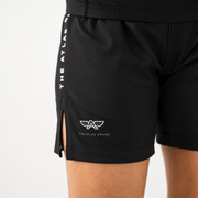 The Atlas Brand - Women's AXIS Shorts - Black - loosened fit