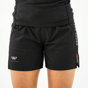 The Atlas Brand - Women's AXIS Shorts - Black - loosened fit