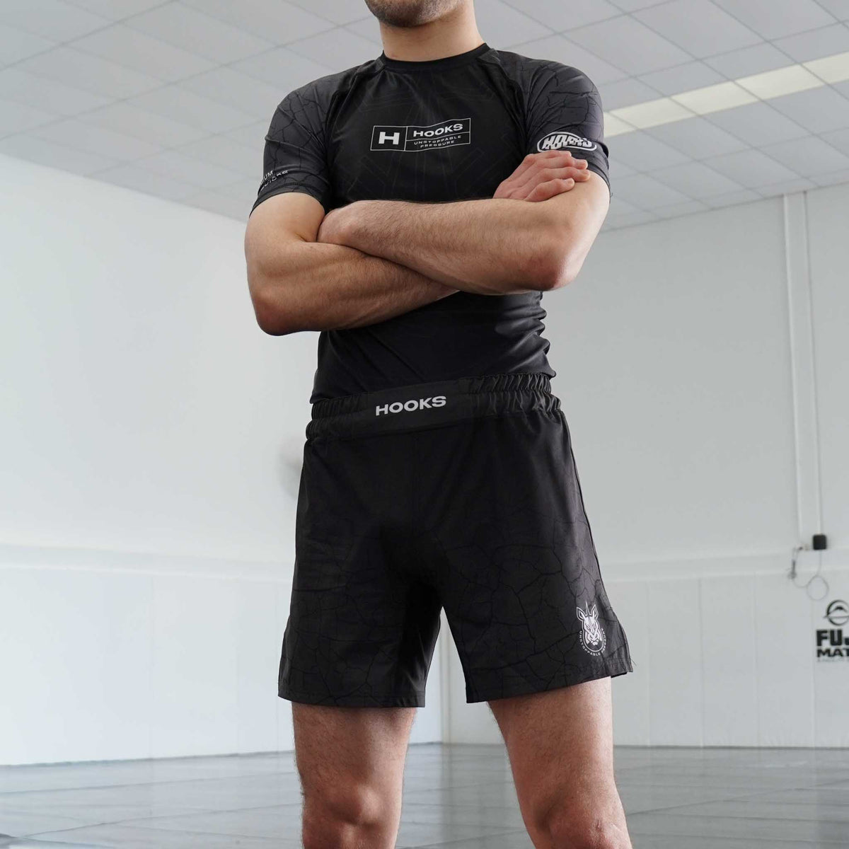 Hooks Grappling Shorts - Bedrock
