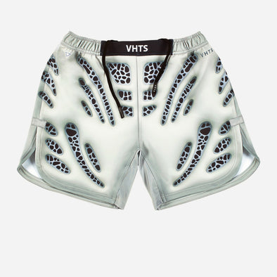 VHTS Biomorphism Combat Shorts White