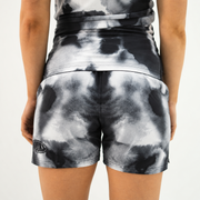 Hooks Women's Sport Grappling Shorts - Black Mist - loosened fit