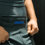 Hooks Jiu Jitsu Shorts Grey and Blue