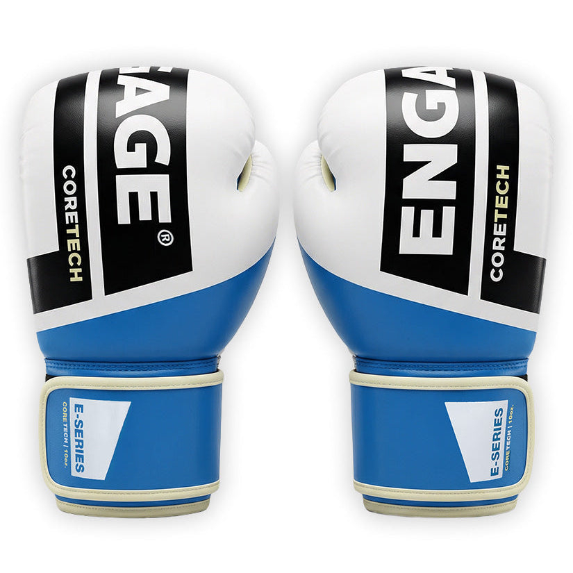 blue boxing gloves
