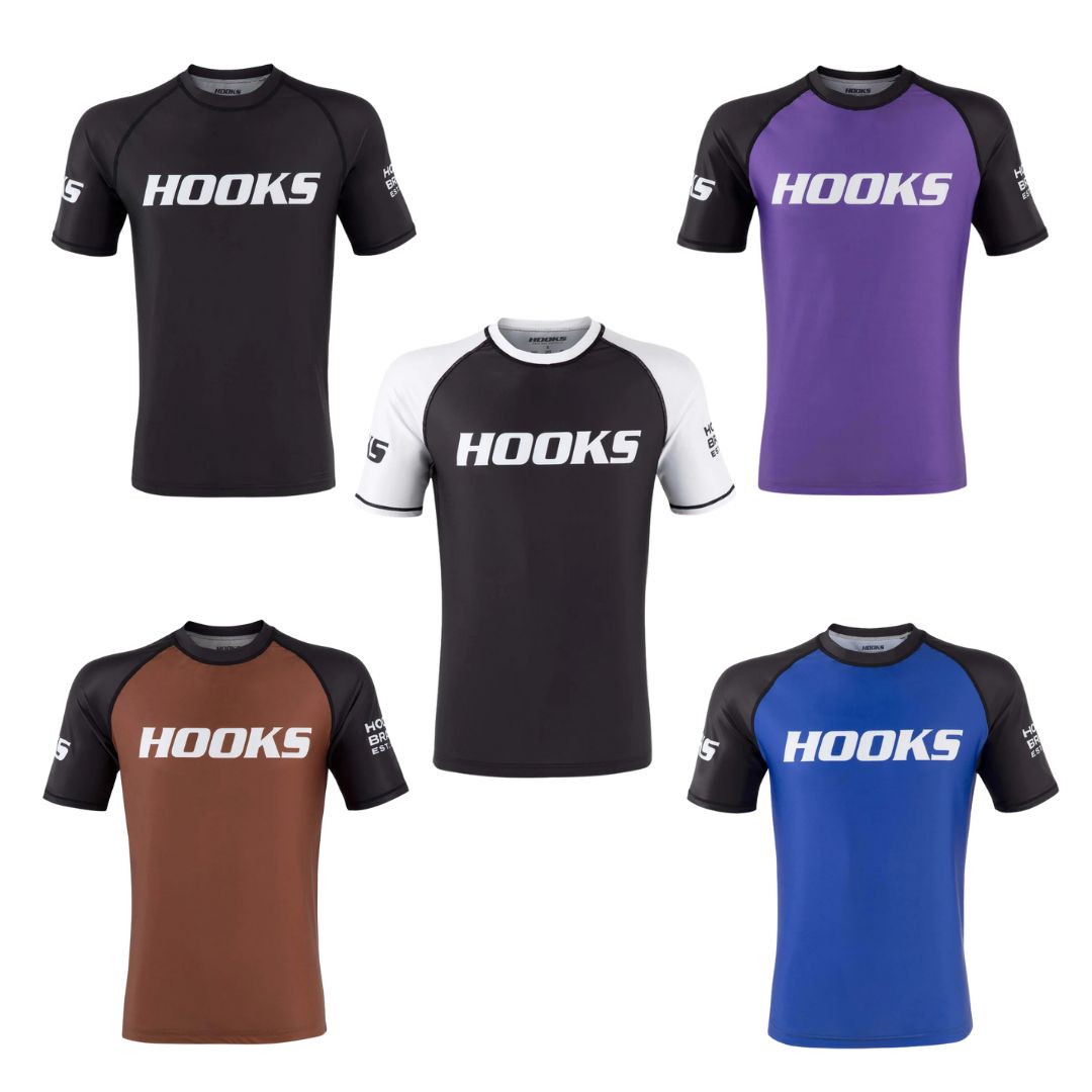 Hooks Short Sleeve Ranked Rashguard
