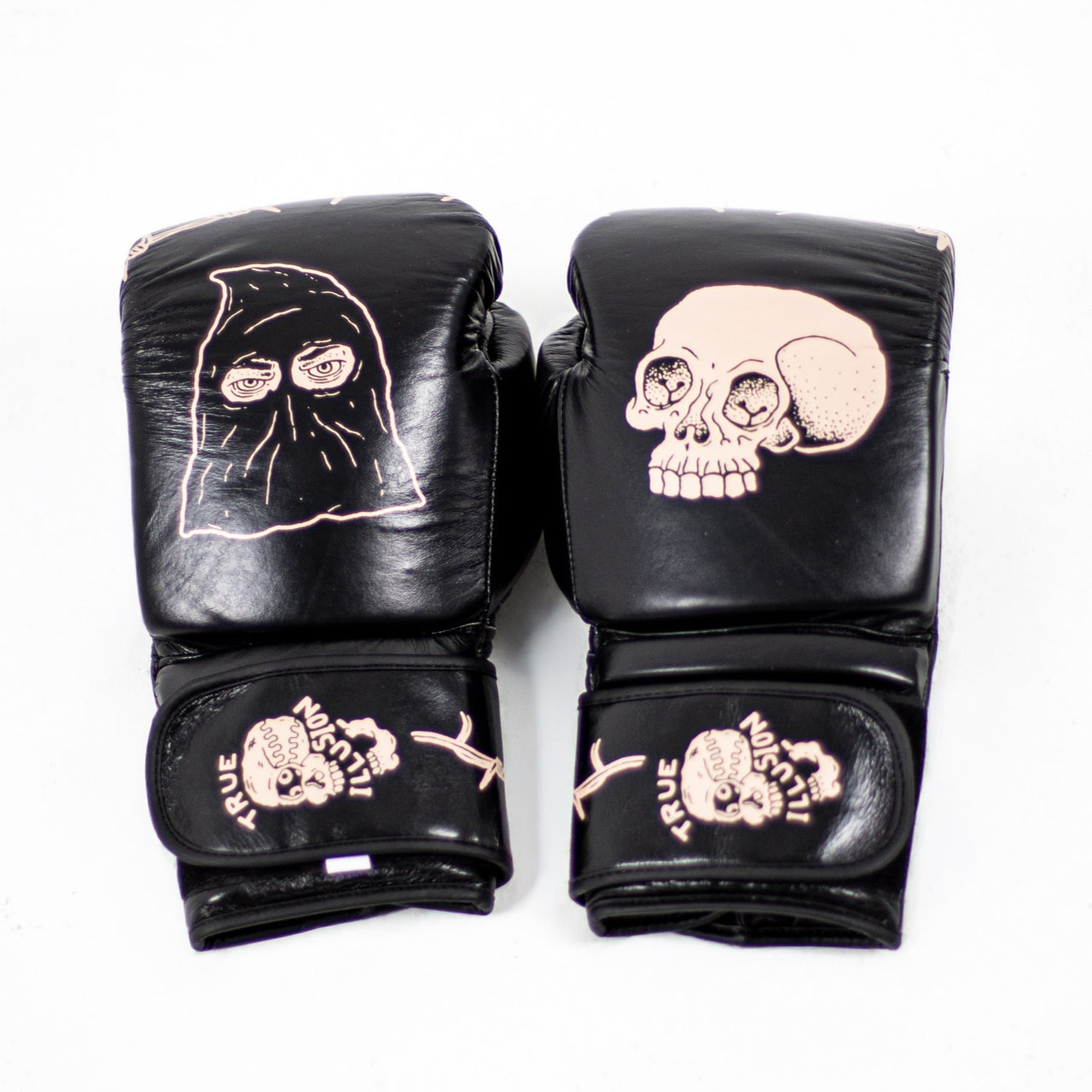 True Illusion Boxing Gloves - Executioner - 12oz 14oz, 16oz - Leather